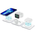3 in 1 Magnetic Foldable MagSafe Wireless Charger for iPhone 16 to 12 Series