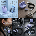 1 Pices of i12 TWS & 1 pices of 3 in 1 Magnet Cable (Combo)